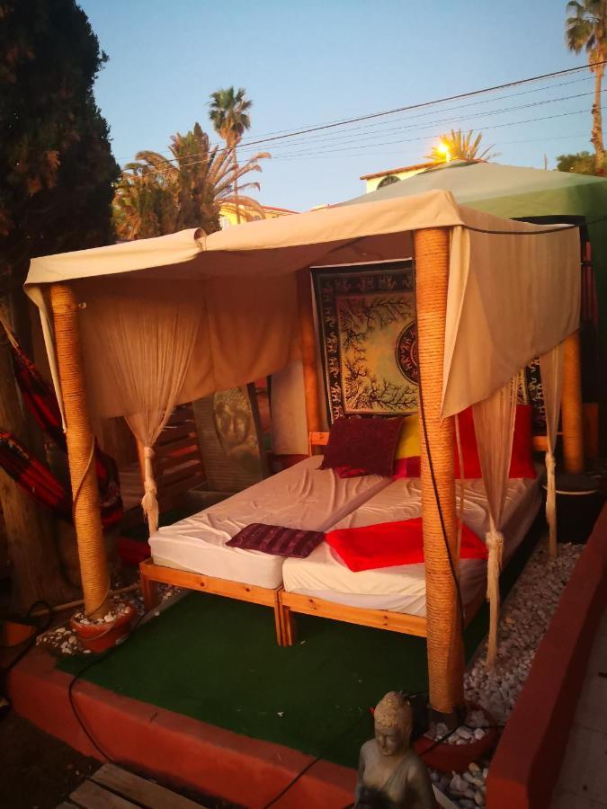 Flor De Loto Romantic Woodhouse Casita Camping Aguatona Bagian luar foto