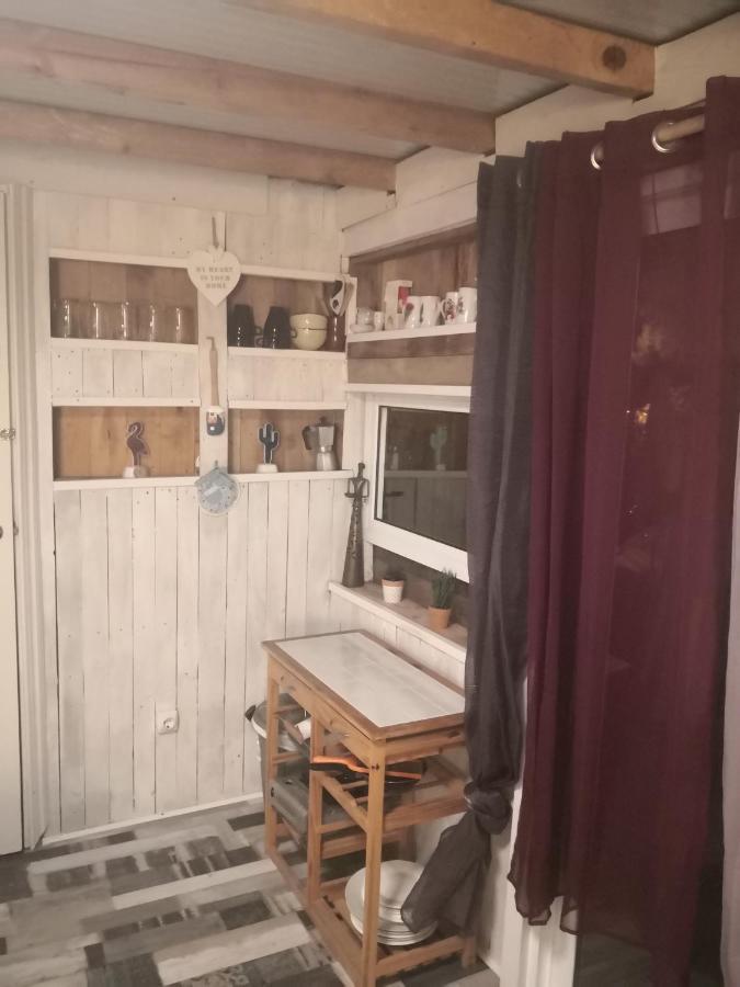 Flor De Loto Romantic Woodhouse Casita Camping Aguatona Bagian luar foto